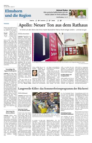 Elmshorner Nachrichten 15.07.2025 pages 15