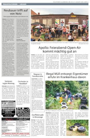 Seiten aus Holsteiner Allgemeine 35 2025